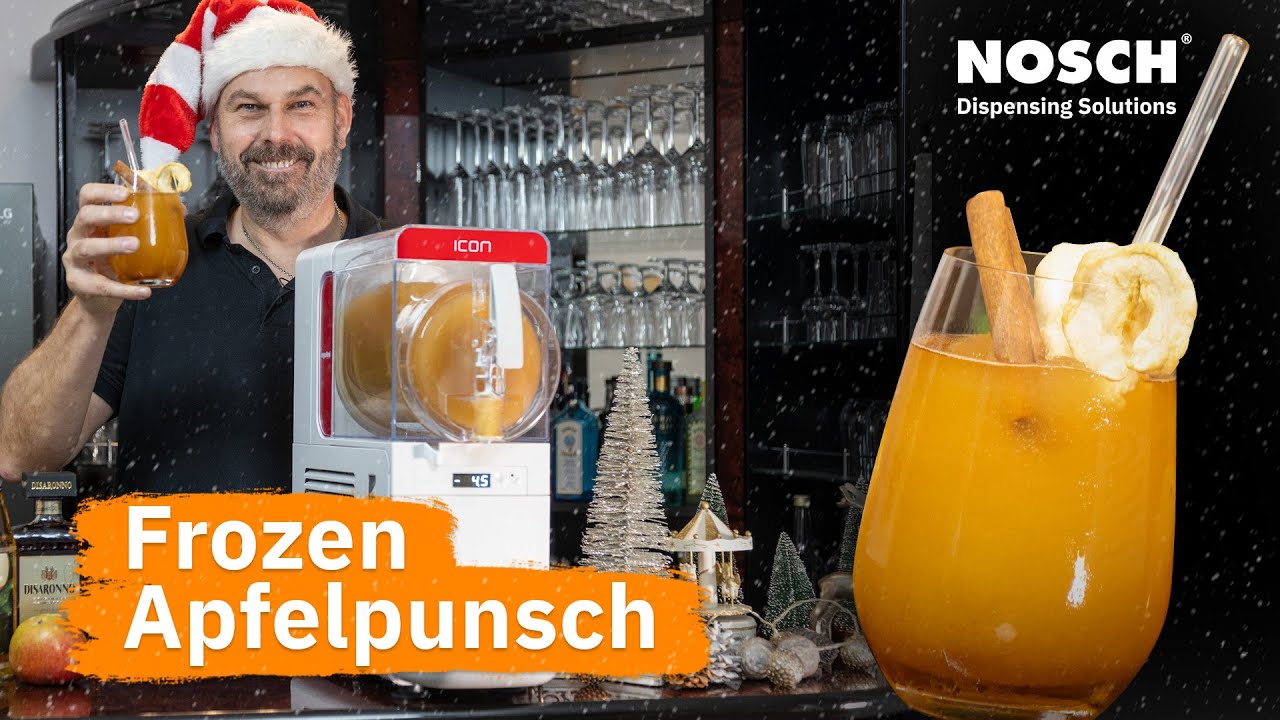 Frozen Apfelpunsch - Ein super Winter Frozen Cocktail und ein echtes MUSS für die Weihnachtszeit