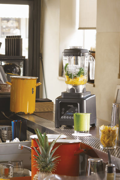 Blender auf einem Thresen
